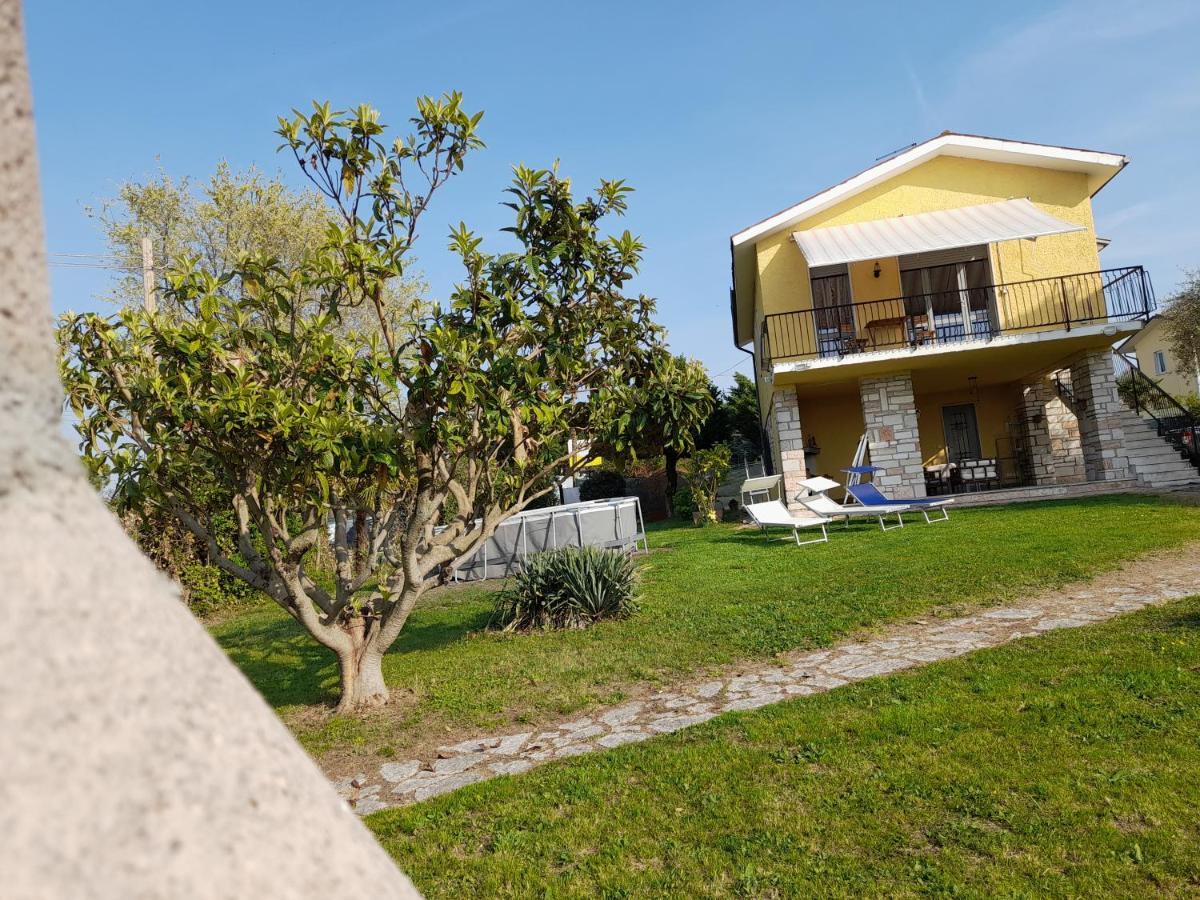Villa La Magnolia - Private Beach Access, Garden, Views Lazise Kültér fotó
